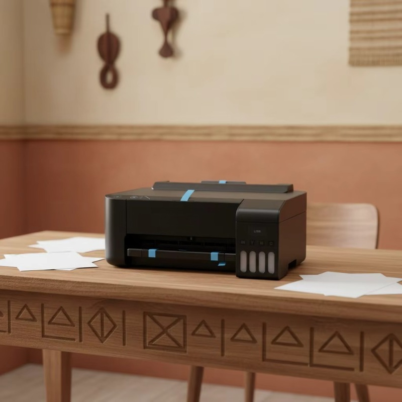 Photo Printer - เครื่องพิมพ์อิงค์เจ็ทสีแบบพกพา USB สำหรับนักเรียน สำนักงานที่บ้าน และการพิมพ์ภาพถ่าย