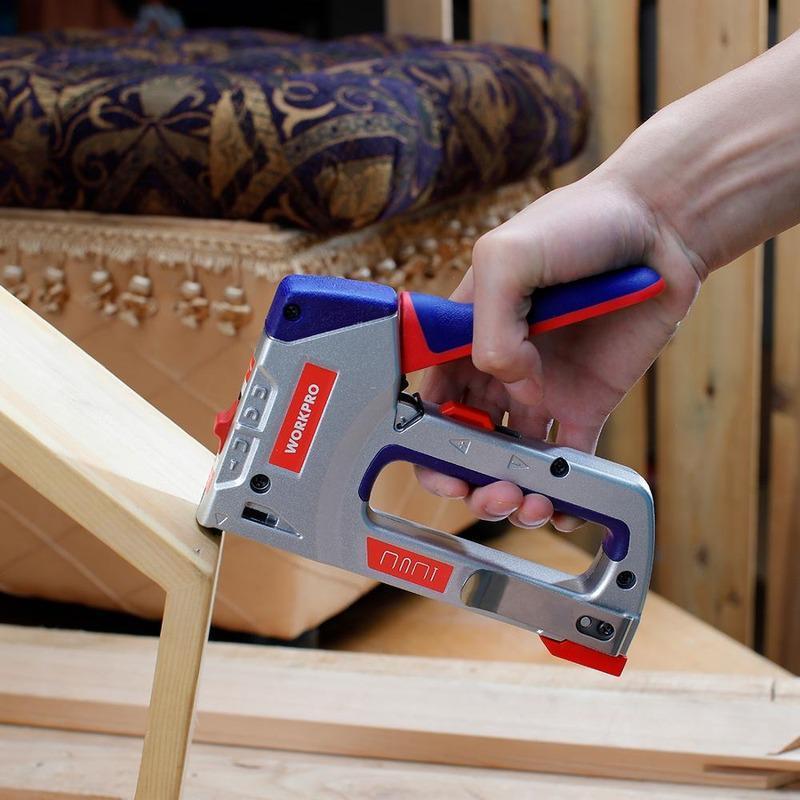 Stapler Heavy Duty - ปืนยิงตะปู 4 in 1 สำหรับงานหนัก เหมาะสำหรับตกแต่งบ้านและเฟอร์นิเจอร์ด้วยตนเอง