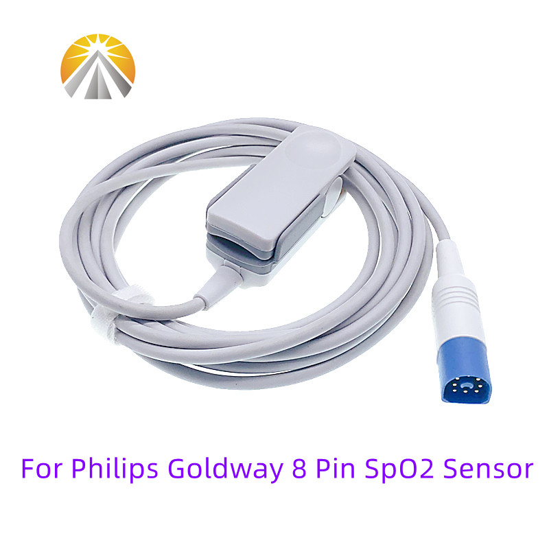 Ink Cartridge - ใหม่ M1191A SpO2 Sensor 8 Pin