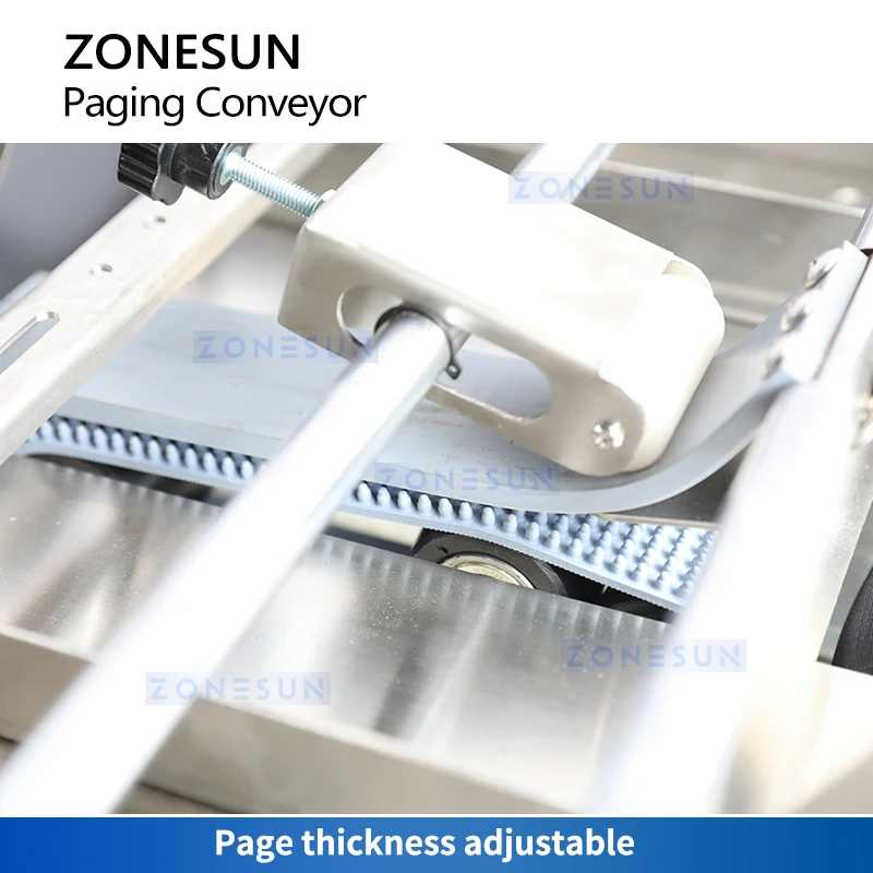 Printer Paper - ZONESUN ZS-CS350 เครื่องป้อนกระดาษอัตโนมัติแบบสายพานลำเลียง ระบบป้อนกระดาษแบบเสียดสี พร้อมระบบสายพานลำเลียงสำหรับเครื่องพิมพ์อิงค์เจ็ท