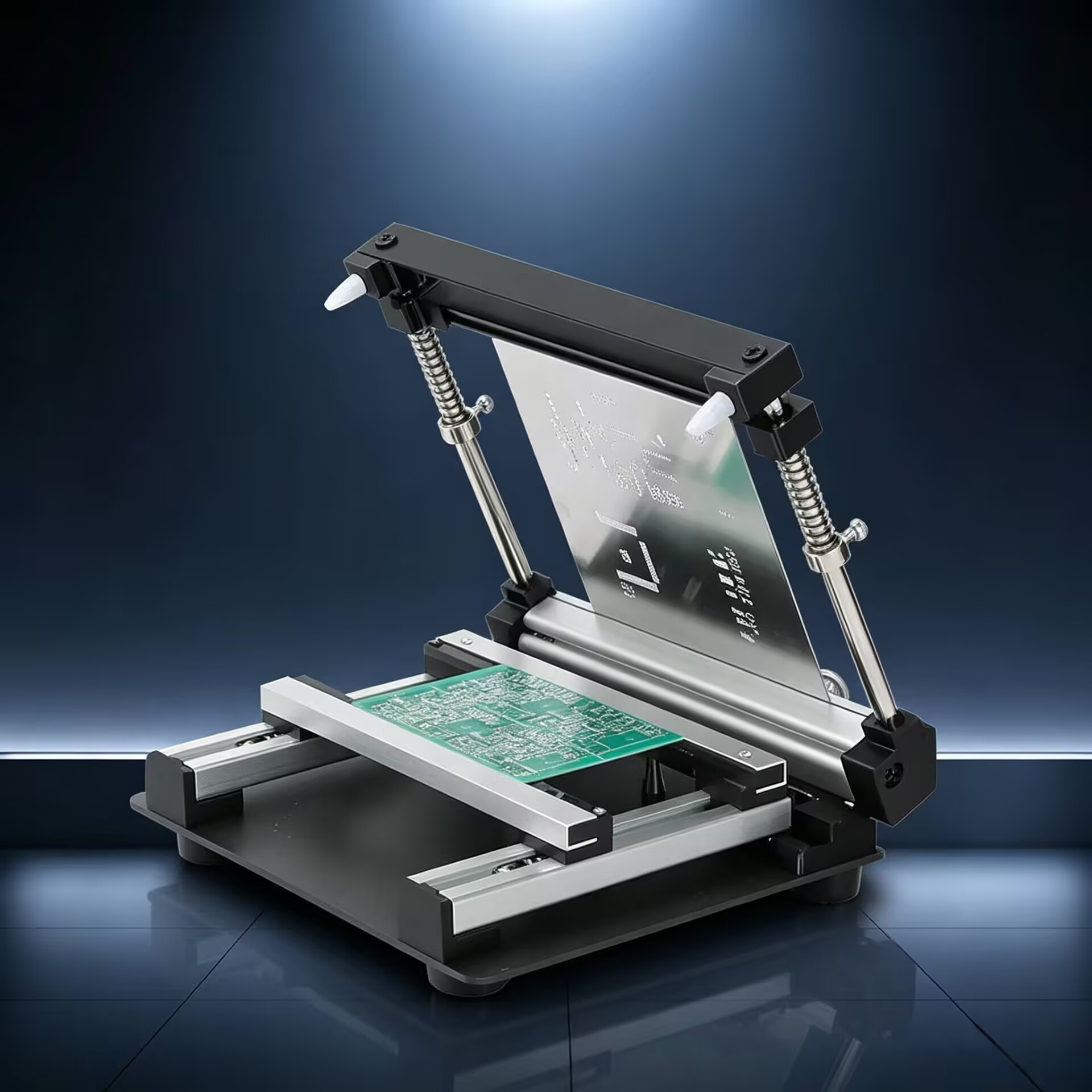 Commercial Book Printing Machines - เครื่องพิมพ์ลายฉลุ SMT Ranlraka แบบแมนนวล สำหรับพิมพ์น้ำยาบัดกรี ขนาด