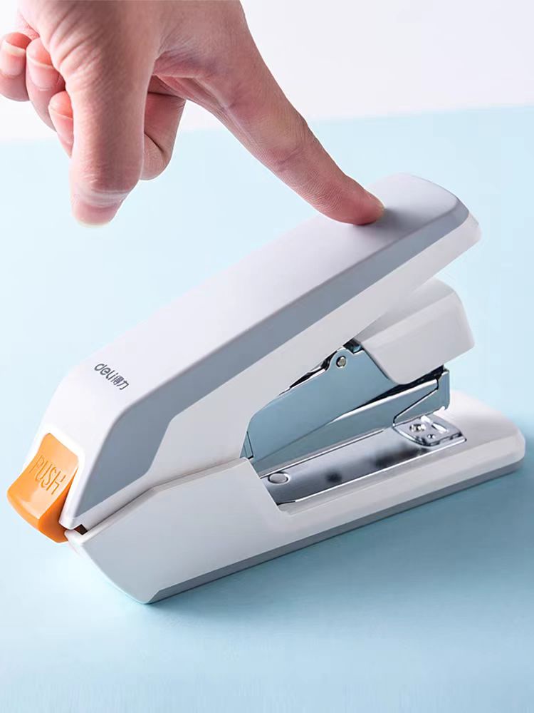 Stapler Heavy Duty - เครื่องเย็บกระดาษตั้งโต๊ะเดลี่ เอฟเฟอร์ทอลส์ความจุ 40 แผ่น เย็บด้วยสัมผัสเดียว เครื่องเย็บกระดาษสำหรับงานหนักตามหลักสรีรศาสตร์ที่โหลดง่าย