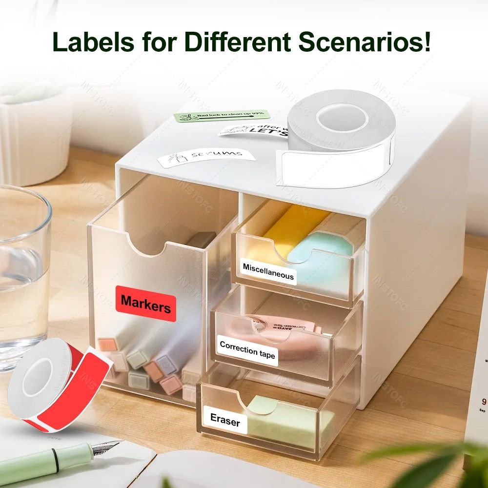 กระดาษสำหรับเครื่องทำฉลากแบบมี - Label Maker บทวิจารณ์และราคา