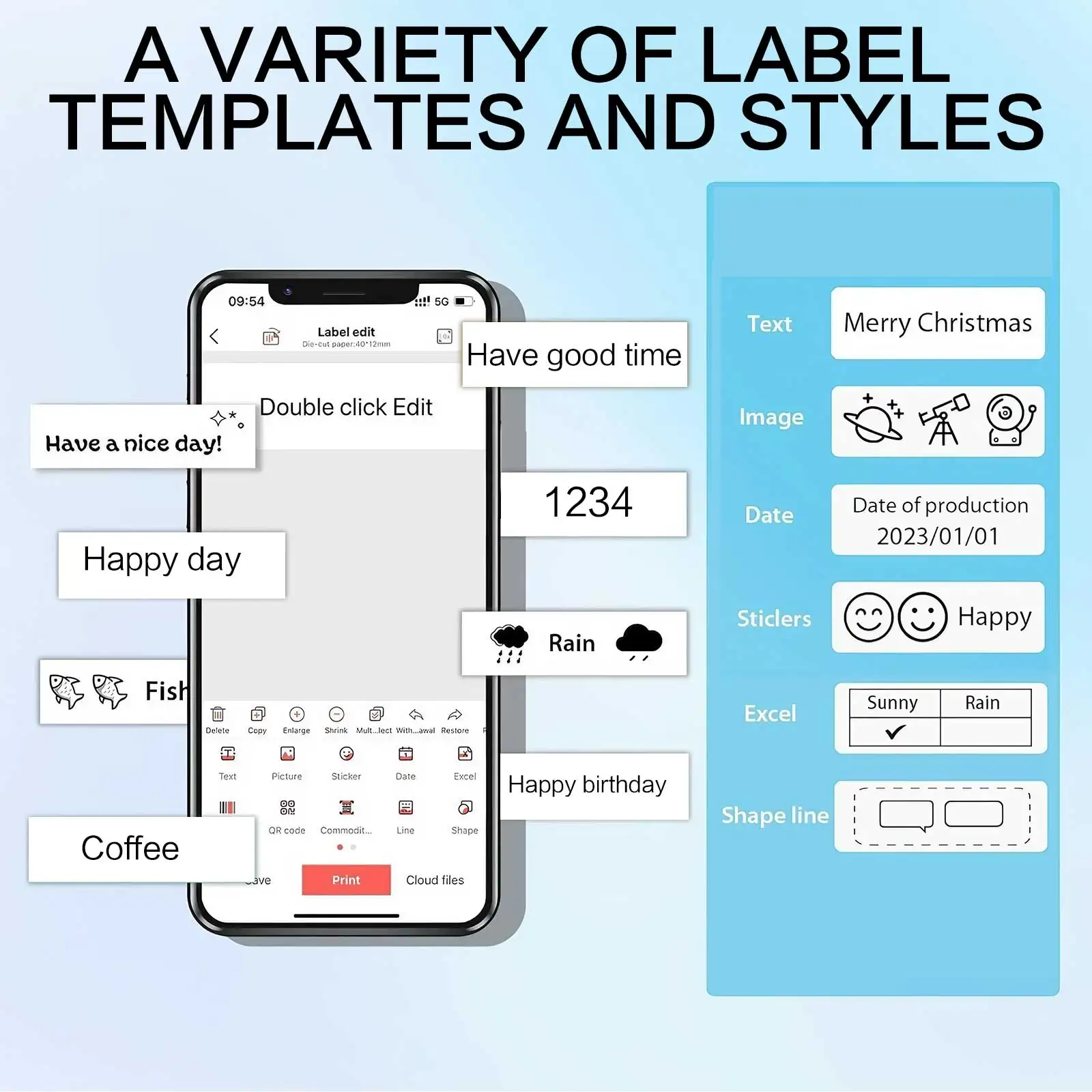 เครื่องพิมพ์ฉลากความร้อนไร้สาย - Barcode Printer บทวิจารณ์และราคา