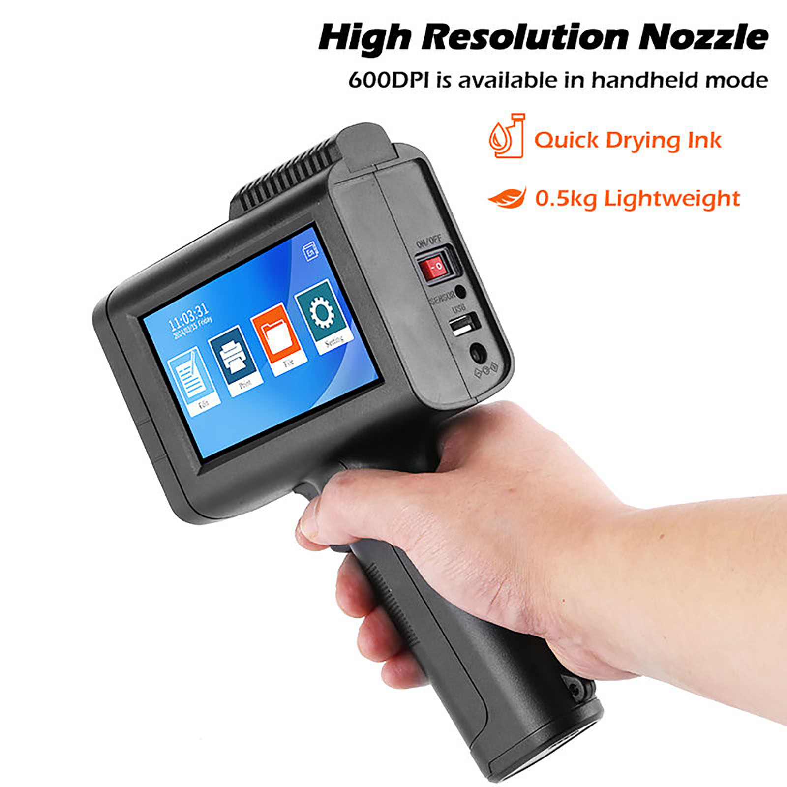 ZM-C13 เครื่องพิมพ์อิงค์เจ็ตแบ - Barcode Printer บทวิจารณ์และราคา