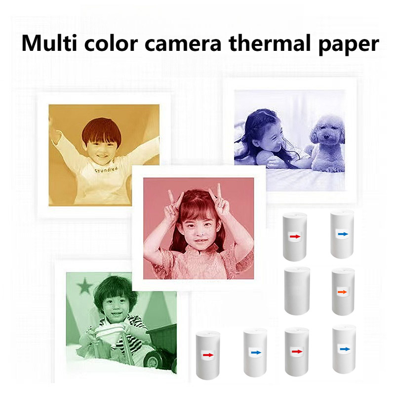 5 ม้วนกระดาษสติกเกอร์กาวความร้ - Thermal Printer บทวิจารณ์และราคา