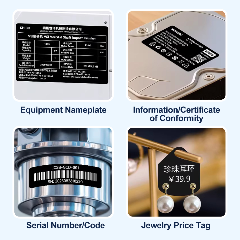 ใช้สำหรับเครื่องพิมพ์ฉลาก Niim - Label Maker บทวิจารณ์และราคา