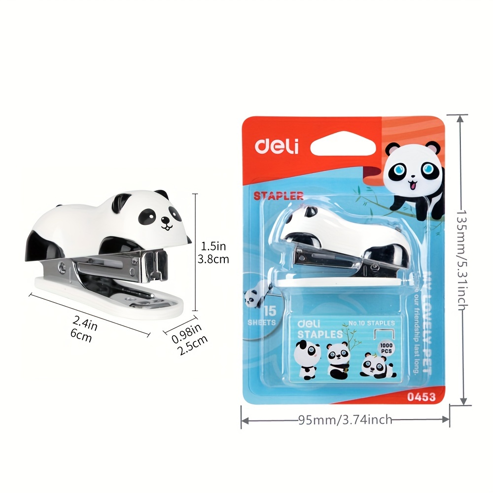 DELI การ์ตูน Mini Stapler ชุดเ - Stapler Heavy Duty บทวิจารณ์และราคา